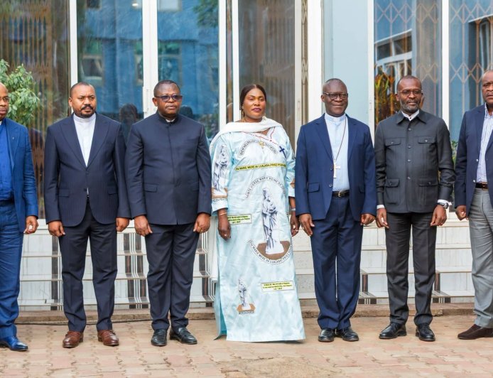 Dialogue national en RDC : Anthony Nkinzo échange avec le président de la CENCO à Lubumbashi