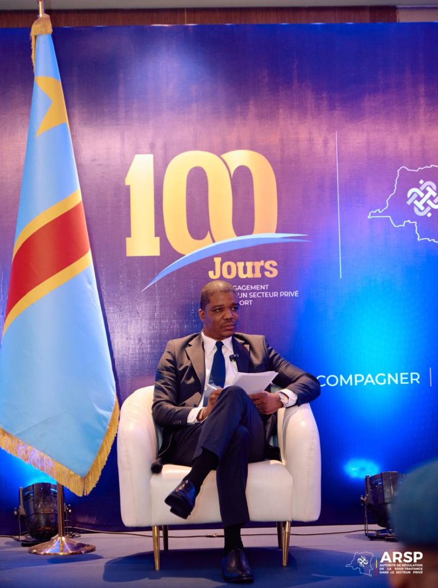 ARSP : après 100 jours, Ted Beleshayi pose les bases d'une régulation au service de l'entrepreneur congolais