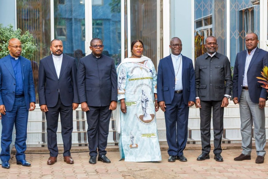Dialogue national en RDC : Anthony Nkinzo échange avec le président de la CENCO à Lubumbashi