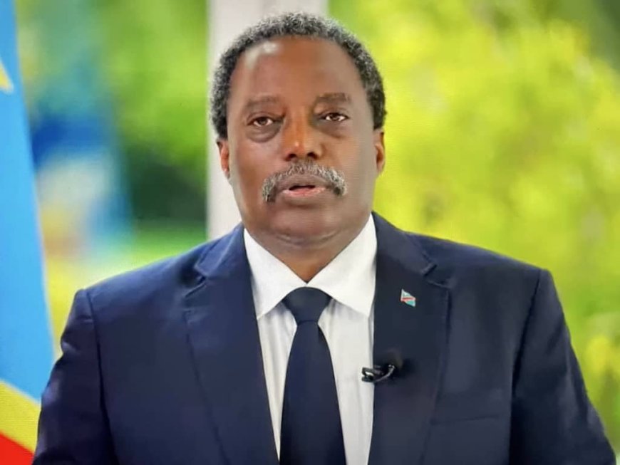 ‎RDC : Joseph Kabila affirme qu'il n'y a "rien à attendre" du pouvoir de Félix Tshisekedi