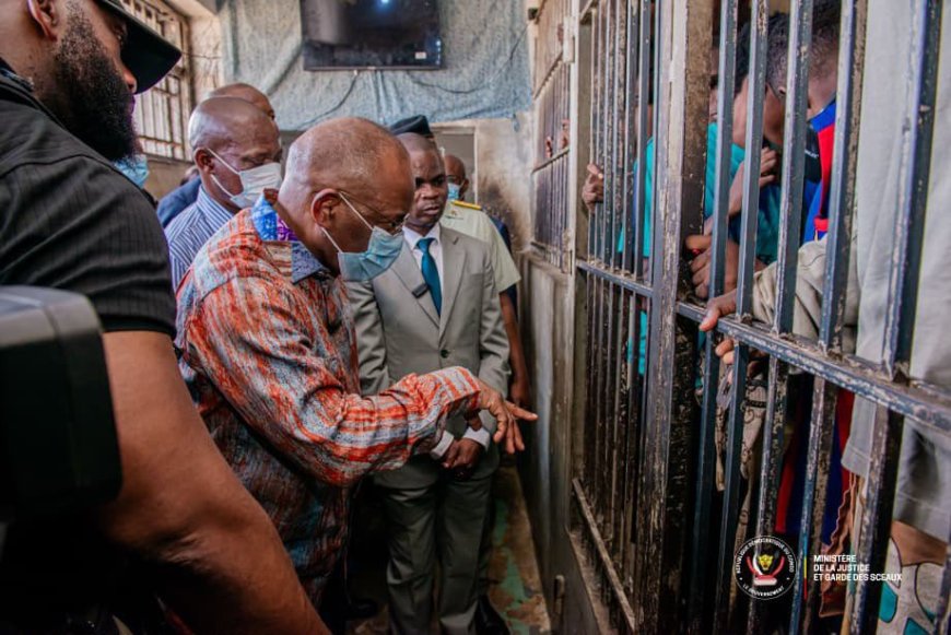 RDC : 108 détenus libérés de la prison de Makala, le ministre de la Justice annonce des mesures urgentes face à la surpopulation