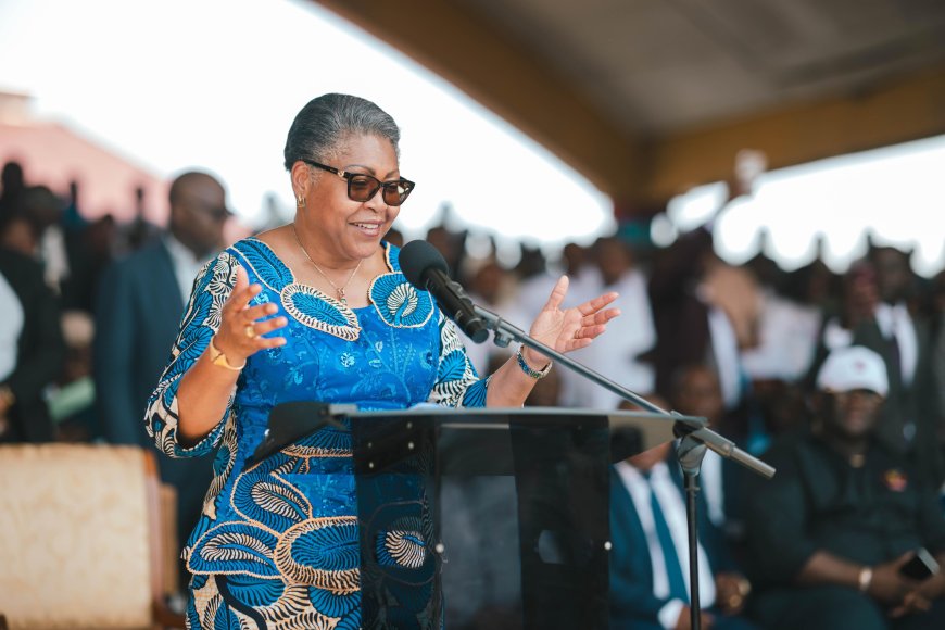 Kindu : Judith Suminwa appelle le Maniema à l'unité autour des institutions et annonce un vaste programme d'infrastructures