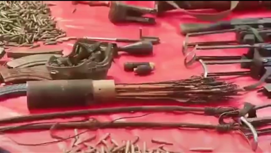 Haut-Katanga : un important arsenal militaire des miliciens Maï-Maï saisi par les FARDC à Mitwaba